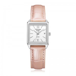 Christophe Arden CA 2003 Silver Pink Leather Lady LDLSSSLPN